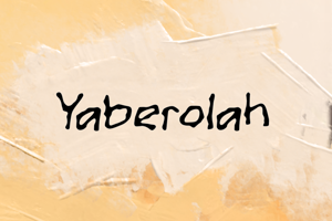 Related font y  Yaberolah