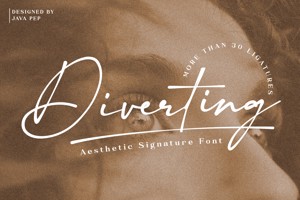 Related font Diverting