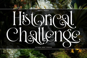 Related font Historical Challenge