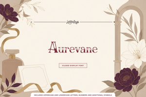 Related font Aurevane