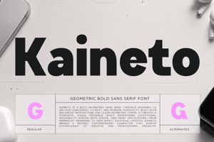 Related font Kaineto