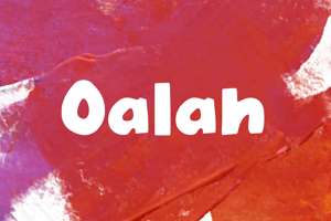 Related font Oalah