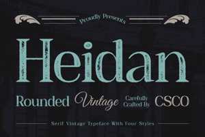 Heidan Rounded Vintage