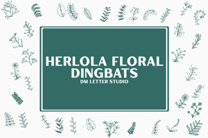 Related font Herlora Floral Dingbat