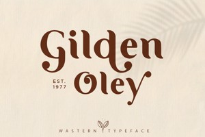 Related font Wastern DEMO