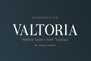 Related font Valtoria