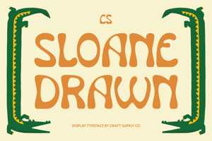Related font CS Sloane Drawn