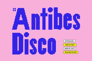 Related font CS Antibes Disco