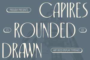 Related font Capires Rounded Drawn