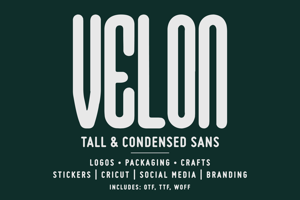 Related font VELON