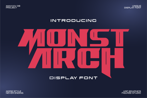 Related font Monstarch
