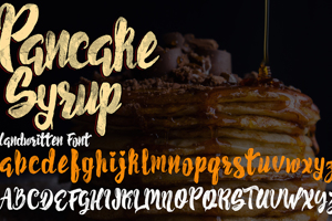 Pancake Syrup  Textured
