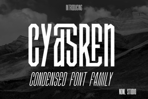 Related font Cyasren