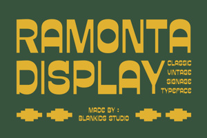 Related font Ramonta