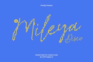 Related font CS Mileya Disco