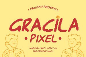Related font CS Gracila Pixel