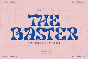 Related font The Baster