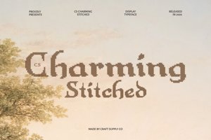 Related font CS Charming Stitched