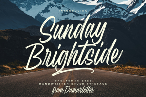 Related font Sunday Brightside
