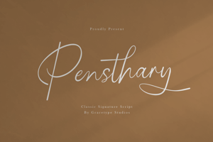 Related font Pensthary