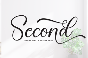 Related font Second