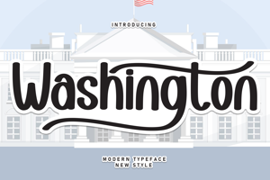 Related font Washington
