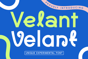 Related font Velant