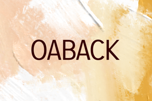 Related font Oaback