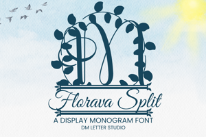 Florava Split Monogram