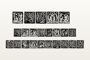 Related font Barock Initialen