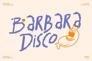 Related font CS Barbara Disco