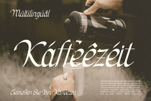 Related font Ethnic Symphony DEMO