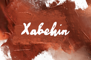 Related font x  Xabehin
