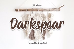 Darkspear - Script Font