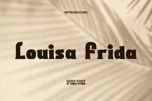 Related font Louisa Frida
