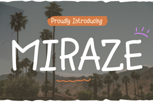 Related font Miraze