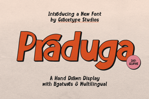 Related font Praduga