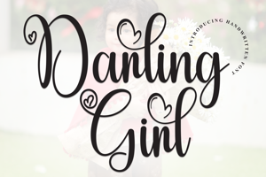 Related font Darling Girl