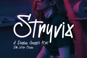Related font Stryvix