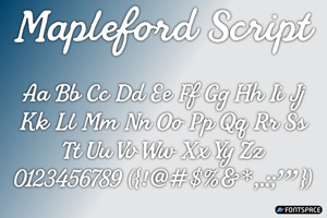 Related font Mapleford