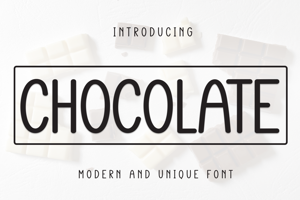 Related font Chocolate