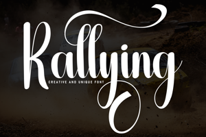 Related font Rallying