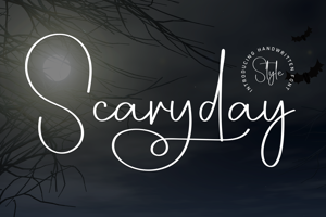 Related font Scaryday