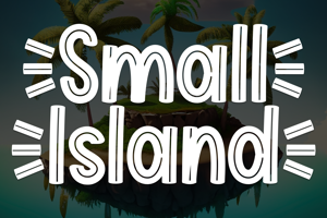 Related font Small Island