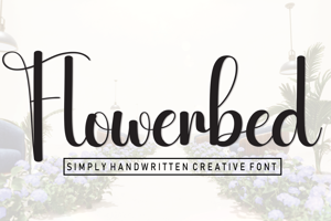 Related font Flowerbed
