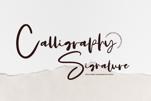Calligraphy Signatur