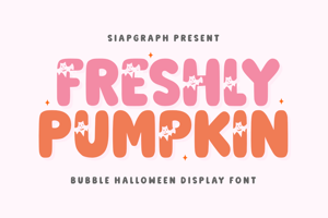 Related font Freshly Pumpkin
