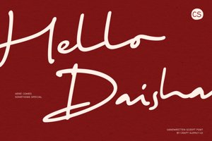 Related font CS Daisha