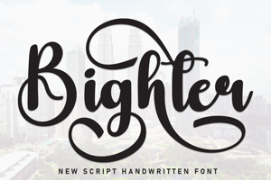 Related font Bighter