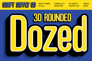 Dozed Rounded 3D